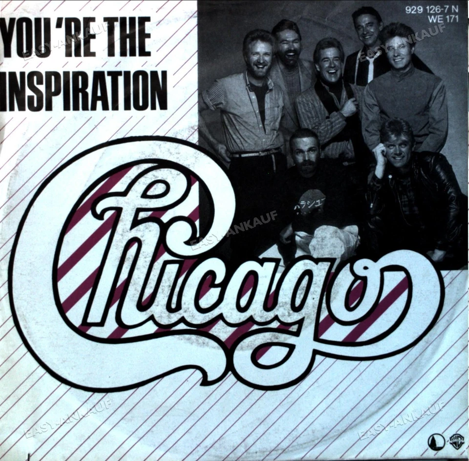 Chicago - You're The Inspiration 7in (VG/VG) . - Image 1 of 1