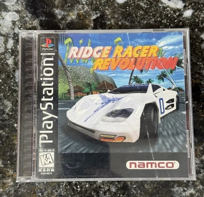 Ridge Racer Revolution PS1 (Sony PlayStation, 1995) COMPLETE CIB REG CARD NICE!! - Image 1 of 4