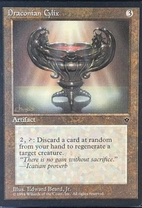 Draconian Cylix Fallen Empires Magic Card Regular Magic The Gathering MTG - Picture 1 of 2