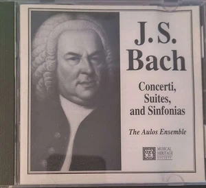 J. S. Bach - The Aulos Ensemble – Concerti, Suites, And Sinfonias - Preowned CD - Bild 1 von 1