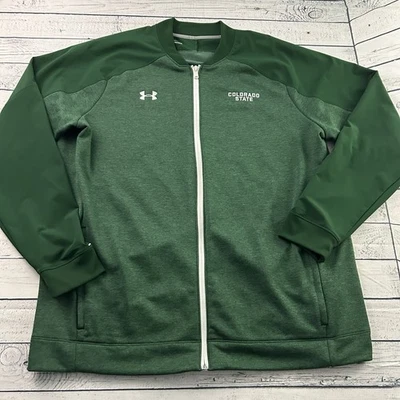 Under Armour Loose Coldgear Colorado State Rams Athletic Jacket Men's 2XL - Image 1 of 4