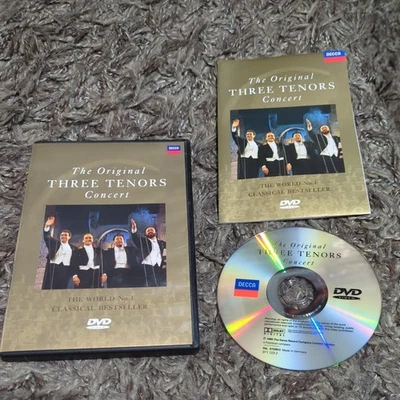 The Original 3 Tenors - Carreras, Domingo, Pavarotti In Concert (DVD, 1998) - Image 1 of 3