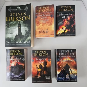 Malazan Book of the Fallen Lot by Steven Erikson Fantasy Volumes 1-3, 7, 10  - Bild 1 von 20