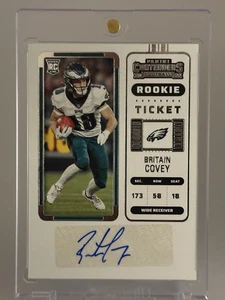 2022 Panini Contenders Britain Covey #280 Rookie Ticket Auto - Picture 1 of 7