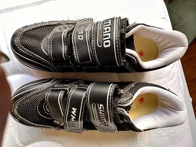 Zapatos de ciclismo Shimano para mujer SH-WM50 SPD - negros - talla EU 40, US 7,8 Foto 1 de 4