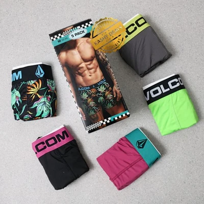 VOLCOM 5-Pack Performance Soft Boxer Briefs - M - Multi - Image 1 of 4