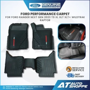 Genuine Ford Performance Mat Ford Ranger Next Gen 2022-On full Set Front & Back - Picture 1 of 11
