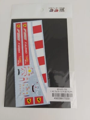 Decalcomanie Collezione Museo 1/43 - Ferrari F138 (2013 - Webber Taxi) - MCLD... - Immagine 1 di 2
