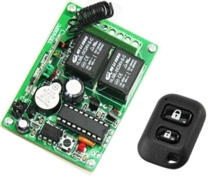 Kit Receptor Y Mando 2ch 433.92MHz 12V - Imagen 1 de 1