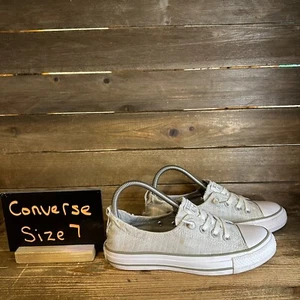 Womens Converse Chuck Taylor Shoreline Gray Casual Sneakers Shoes Size 7 M GUC - Picture 1 of 6
