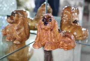 TIMMY WOODS COCKER SPANIEL DOG CLUTCH MINAUDIERE SWEET PUPPY SHOULDER BAG - Picture 1 of 12