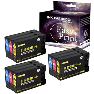 9PK PGI-1200 PGI1200XL Color Ink Cartridge PGI1200 XL for MB2020 Printer - Picture 1 of 2