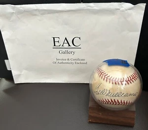 Ted Williams Red Sox ROMLB signiert, Bobby Brown Baseball Echtheitszertifikat - EAC Gallery (1) - Bild 1 von 10