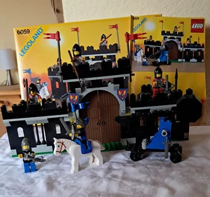 Lego 6059 Knight´s Stronghold Castle Ritterburg mit ÖVP+BA komplett Vintage - Bild 1 von 24
