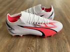 Puma Ultra Match FG AG Soccer Cleats Shoes White 107347-01 Mens Size 11