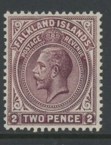 FALKLAND IS., COMO NUEVO, #32, OG LH, LIMPIO, SONIDO - Imagen 1 de 1