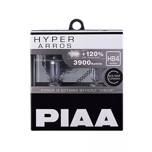 PIAA HYPER ARROS 3900K HALOGENLAMPEN bis zu +120 % mehr Licht (HB4) (HE-910) - Bild 1 von 6