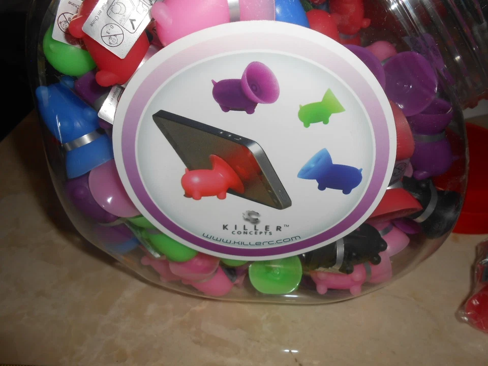 The Original Piggy Cell Phone Stands lot of 2 to 200  NEW! Killer Concepts - Image 1 of 3