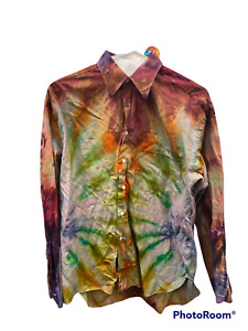 "Trippy Drippy" Lorenzini Tie Dye Shirt -- Size 16.5