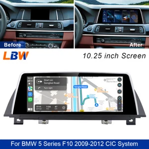 For BMW 5 Series F10 2009-2012 CIC System Car Linux Screen 10.25'' Stereo Radio - Picture 1 of 12