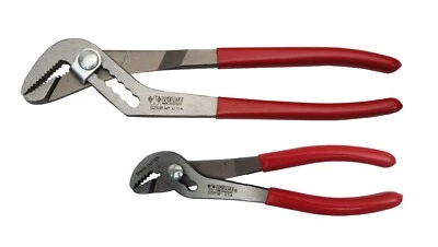 Wilde Angle Nose Slip Joint Plier Set 10 & 6" USA Made Pliers G255P.NP - Image 1 of 3