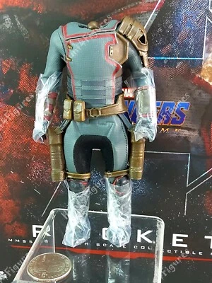 Hot Toys MMS548 Avengers Endgame Rocket 1/6 figura de acción solo cuerpo  Foto 1 de 4