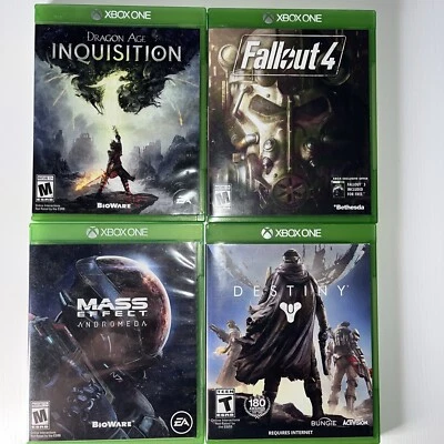 4 Videojuegos Microsoft Xbox One: Dragon Age, Fallout4, Mass Effect y Destiny Foto 1 de 4