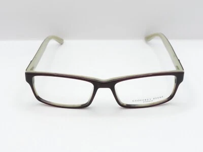 GEOFFREY BEENE G505 MONTURAS DE GAFAS DE BORDE COMPLETO PARA HOMBRE CHOCOLATE 55-16-145 NUEVO CON ETIQUETAS* Foto 1 de 4