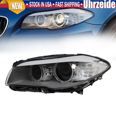 Xenon Headlight Left Driver Side For 2011-2012 BMW 5 SERIES 528i 550i F10 — 第 1/4 张图片