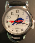 TIMEX INDIGLO LICENSED NFL WATCH WITH LEATHER BAND • BUFFALO BILLS (M07)