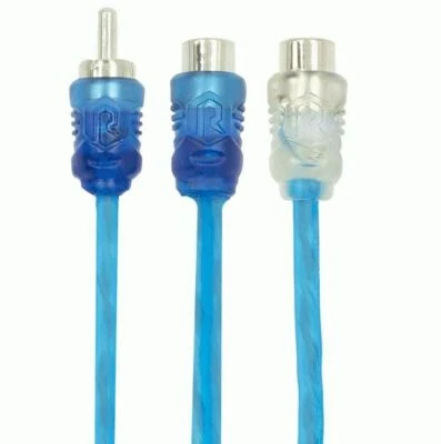 Cable coaxial adaptador 9" 2F a 1M Y RCA R2Y1F2M Raptor de Metra Foto 1 de 2
