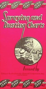 1938 BLACK LEAF POISEN and Dusting Charts Brochure Nicotine - E11-F - Picture 1 of 6