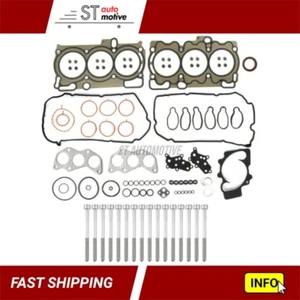 Juego de juntas de culata de motor Fit 2005-09 Subaru 3,0 L EZ30D H6 con kit de pernos - Imagen 1 de 1