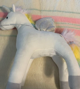 Vintage Plüschtier Gund My Magical Light & Sound Einhorn Pegasus beleuchtete Flügel - Bild 1 von 16