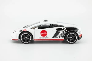 2021 Matchbox #69 Lamborghini Gallardo Police WHITE | MATTEL GLOBAL SEC. | MINT - Picture 1 of 1