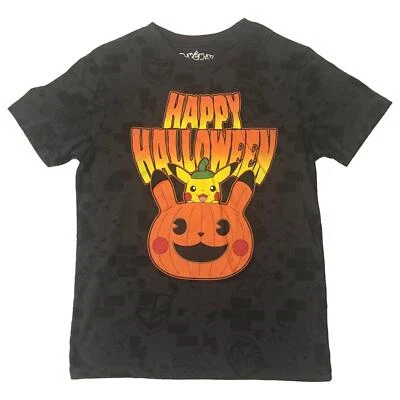 Boys' Pokmon Halloween Graphic T-Shirt - Gray Medium - Image 1 of 2