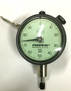 Mahr Federal B8I Dial Indicator, 0-.250" Range, .001", Thumb Lever  - Picture 1 of 8