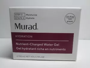 MURAD HYDRATION nutrient charged water gel 50ml/1.7fl.oz NEW - Picture 1 of 3