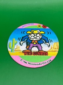 WILD GUNMAN Menko 1984 Japanese Nintendo NES Game