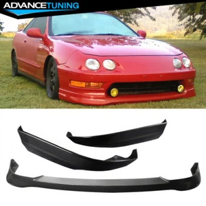 For 98-01 Acura Integra Hatchback Type R Style Front Bumper Lip Side Apron Spats - Picture 1 of 8