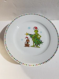 HOW THE GRINCH STOLE CHRISTMAS GRINCH & MAX 8ER SET WEIHNACHTEN SPEISETELLER / NEU - Bild 1 von 5