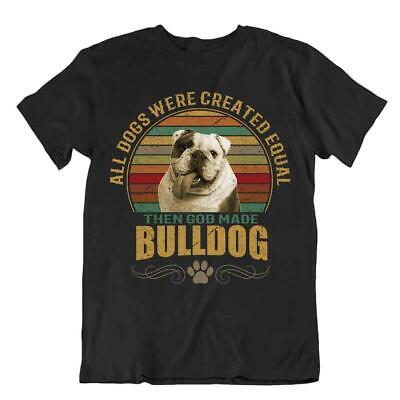 Bulldog Chien T-Shirt Cadeau Cool Pour Les Chiens Amoureux Des Animaux Mignons • 28.98€