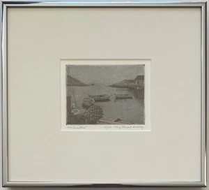 Mary Margaret Sweeney - signed, limited, framed etching "One, Two, Three" - Picture 1 of 9