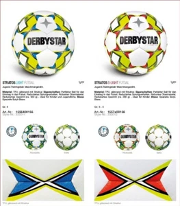 Derbystar Futsal Stratos S-Light/Light Indoor Halle Fußball Schule Training NEU - Bild 1 von 24