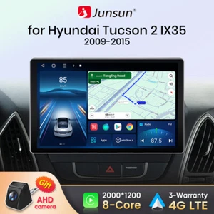 Radio de coche 64G para Hyundai ix35 2009-2015 Android 13 CarPlay GPS Navi BT RDS - Imagen 1 de 18