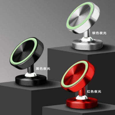 Universal Magnetic Cell Phone Holder Car Mount Kit Stand for iPhone Samsung GPS - Image 1 of 4