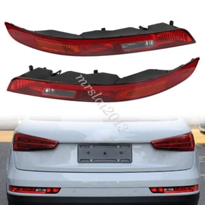 2X Rear Bumper Lower Tail Light Reverse Stop Lamp For AUDI Q3 SUV 16-18 EU Style - Foto 1 di 16