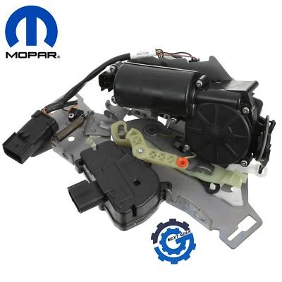 Trava de porta deslizante esquerda Mopar fabricante de equipamento original 68030379AG 07-20 Grand Caravan Town & Country - Imagem 1 de 4