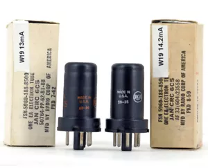 ONE 6C5 RCA NOS Valvola Tubo Valvola Lampada TSF ৄ泵洀 真空管 Valvula - Foto 1 di 1
