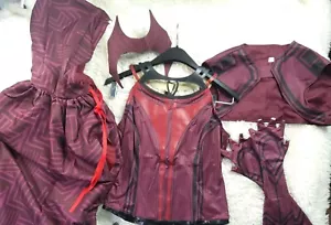 *INCOMPLETE* Scarlet Witch Cosplay Costume Halloween WandaVision RP Outfit Cape - Picture 1 of 8
